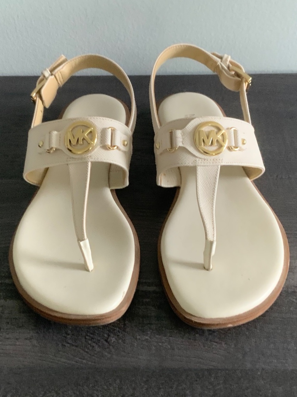 Michael Kors thong logo sandal